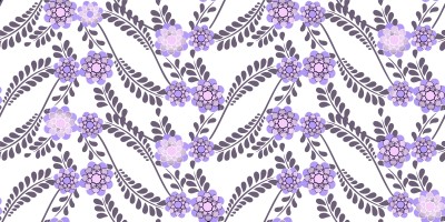 Circle Flowers in Lavender