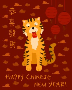 Chinese New Year tiger