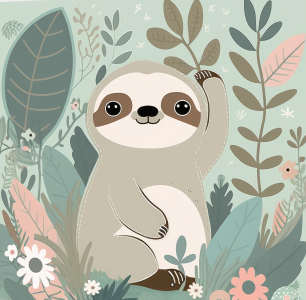 Happy Sloth