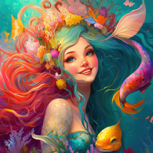 Mermaid's Coral Crown