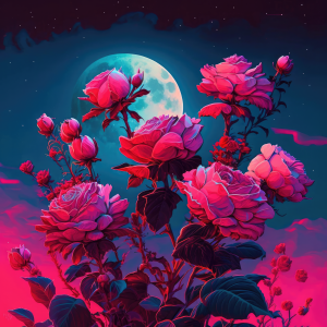 Midnight In The Rose Garden