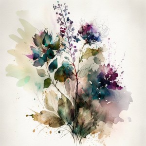 Watercolor Bouquet