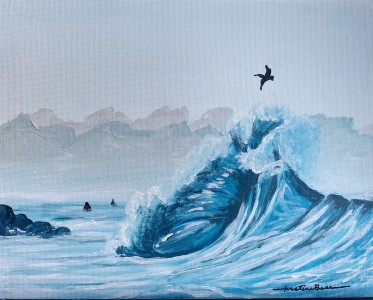 Flying over the Blue