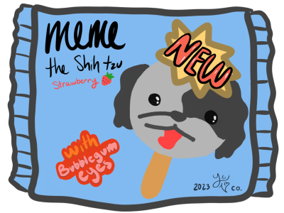 Meme character ice cream 