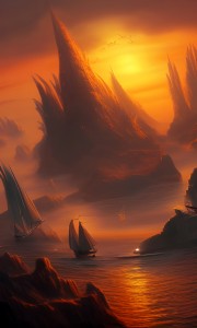 Journey into the sunset