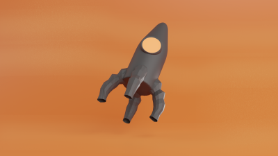 Rocket of the Bookmark