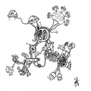 Space colony from 2089