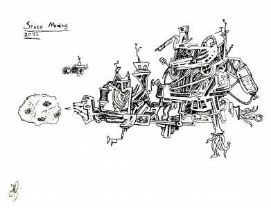 Space mining - 2072