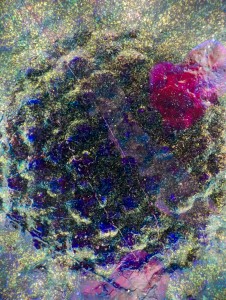 AXOLOTL PAINTING MICROSCOPIC TEXTURES