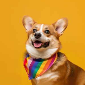 Pride Corgi