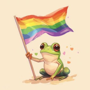Pride Frog