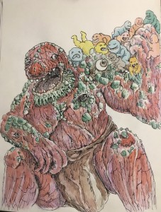 Father And His Little Babies