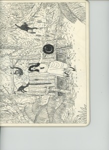 It's her happy place I guess