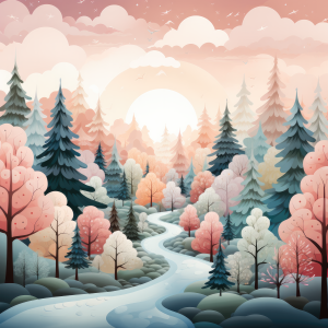 Adventure in the Pastel Forest