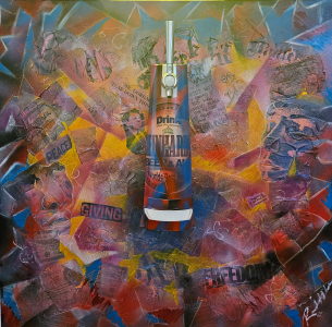 Beer Tap Painting - The Future of Drinkiing Beer