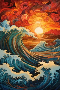 Sunset Ocean