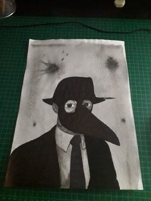 Un simple hombre de negro