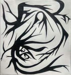 Tapered / pointed edges