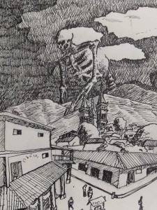 Something in the mountains.