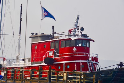 Red Tug Boat