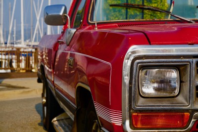 Vintage Red Truck