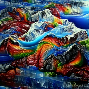 Rainbow Glacier