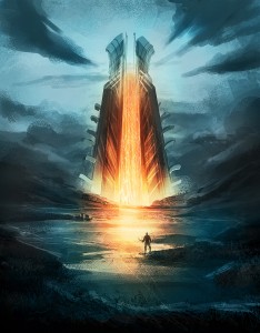 Glowing Tower