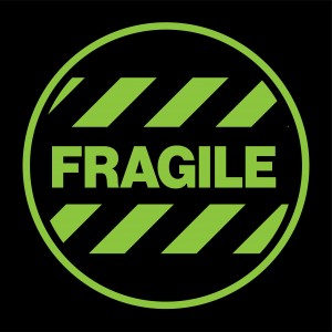 Fragile Stripe Green