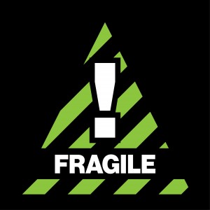 Fragile Stripe Diagonal