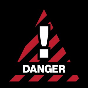Danger Stripe Diagonal