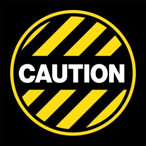 Caution Stripe Yellow & Black