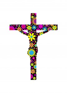 Floral Crucifix