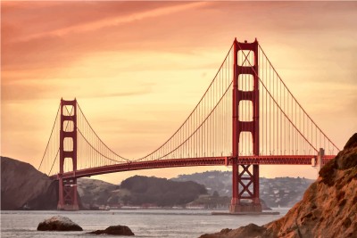 Golden Gate Bridge Sunset