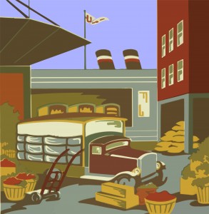 Old Fashioned Market