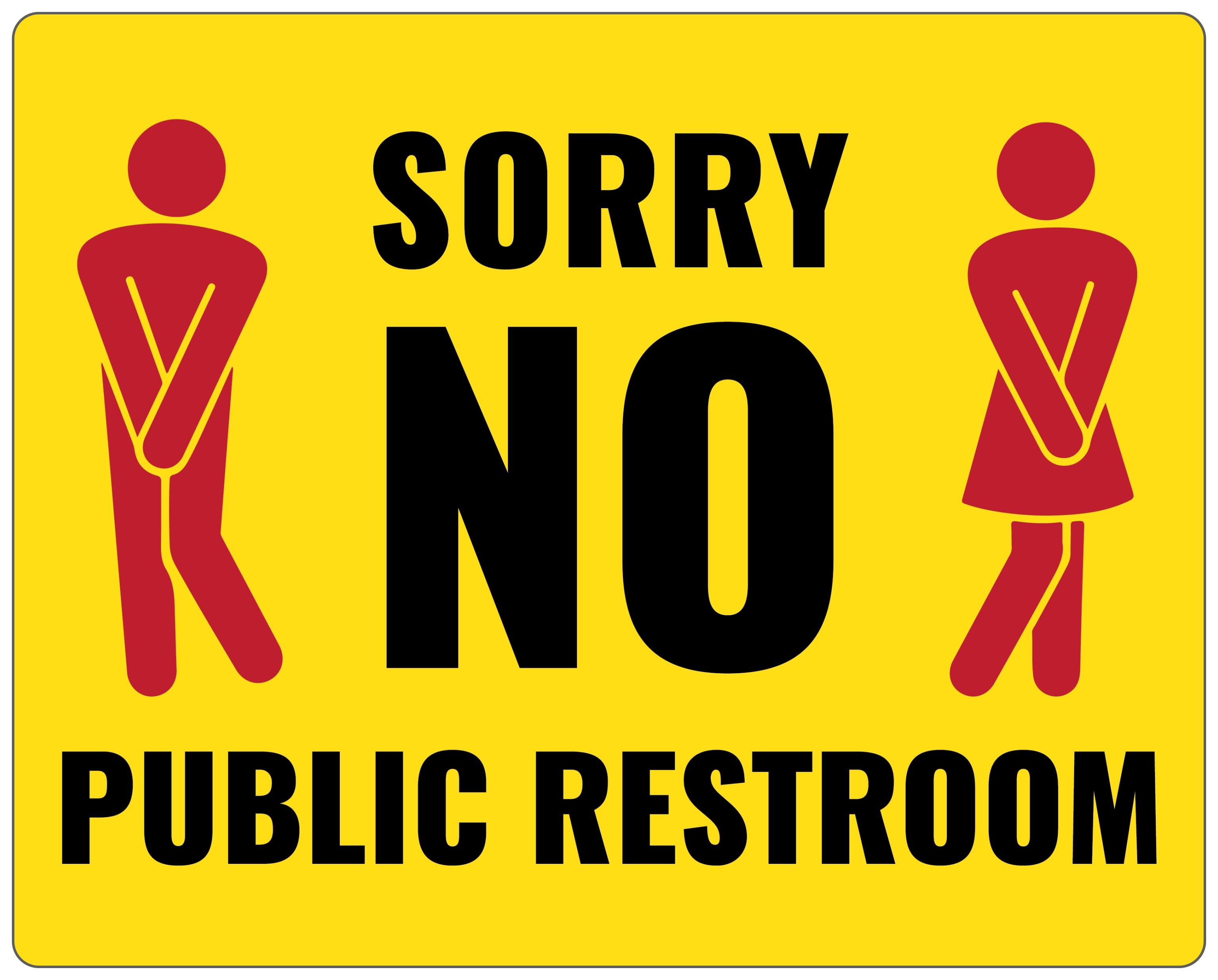 8” x 10” Door Sign