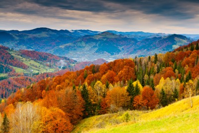 Mountains in Autumn