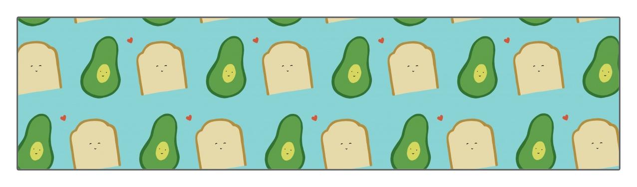 1-x-4-labels-and-strips-landscape-youre-the-avocado-to-my-toast-pattern-4