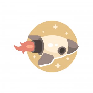 Rocket in Space