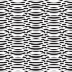 Silver and Black Waves