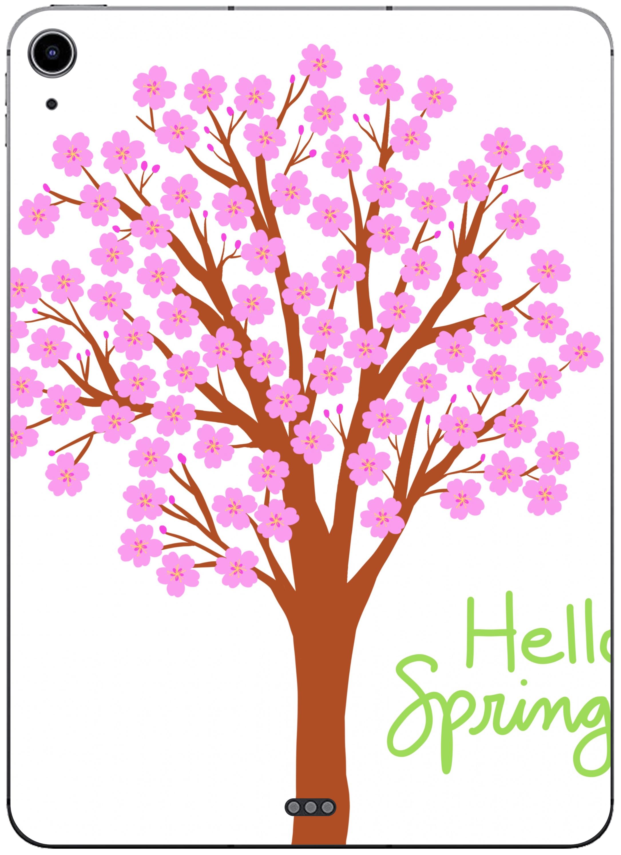 Hello Spring Cherry Tree | Shop for a iPad Air M1 (5th Gen, 2022) 10.9 ...