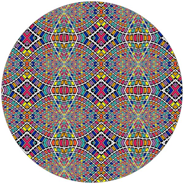 14” Circle Sticker Shape