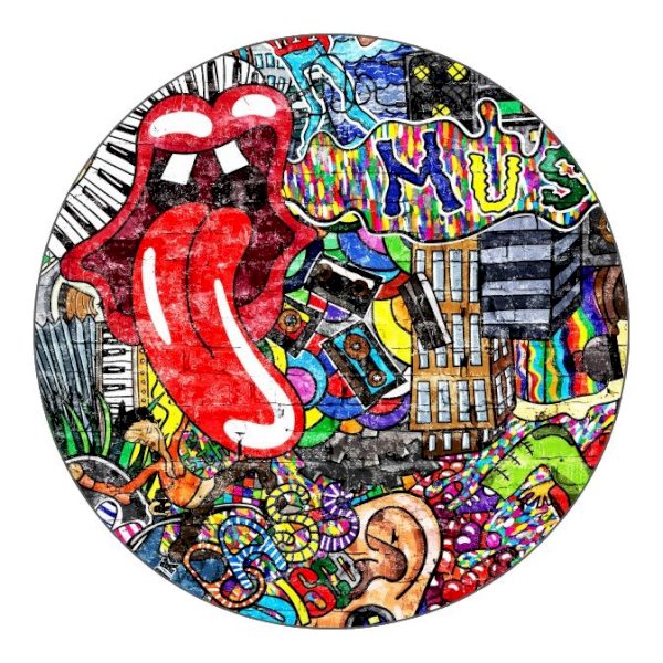 2” Circle Sticker Shape