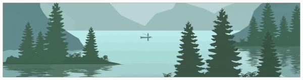 3” x 12” Panoramic Photo Sticker