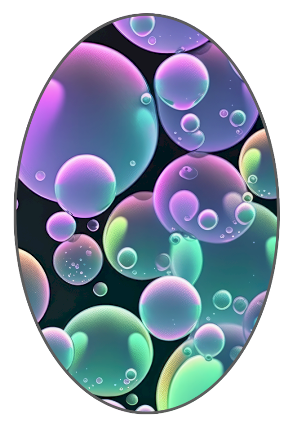 3” x 2” Oval Portrait Sticker Shape