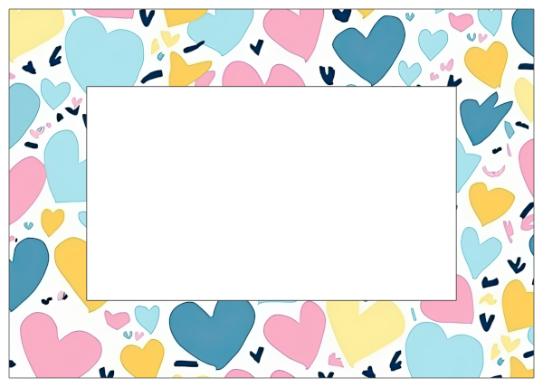 3” x 5” Landscape Frame Sticker