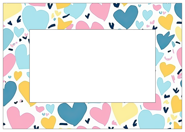 3" x 5" Landscape Frame Sticker