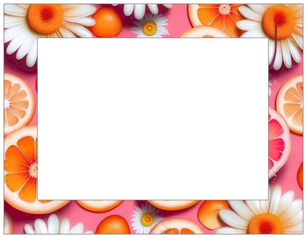 5” x 7” Landscape Frame Sticker