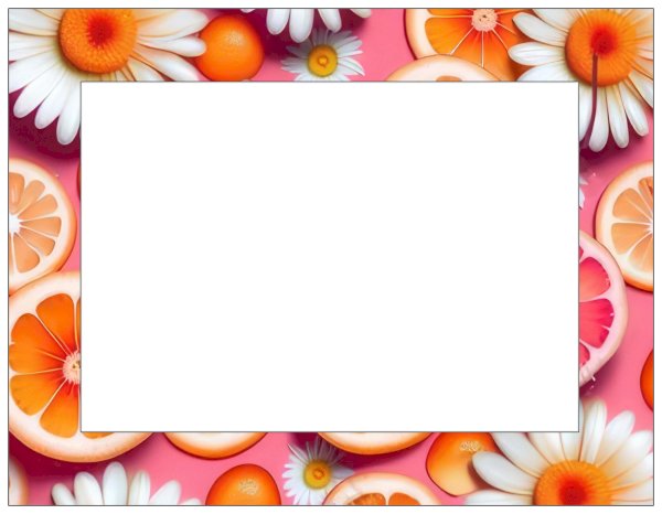 5" x 7" Landscape Frame Sticker