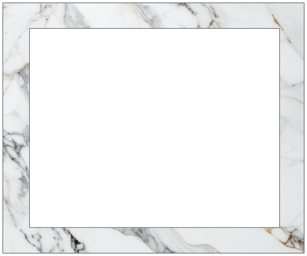 8” x 10” Landscape Frame Sticker
