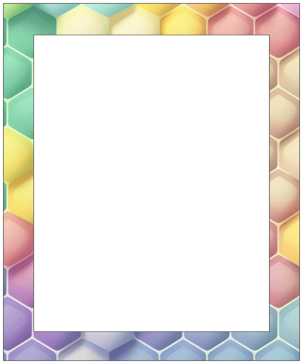 8” x 10” Portrait Frame Sticker
